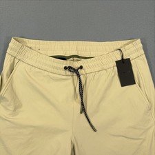 Bonobos Mens The Off Duty Pant Fossil Grey Joggers Ankle Zip Size M picture