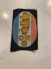 #290G PRE-WWII Italian Fascist Youth ONB insignia patch Opera Nazionale Balilla picture
