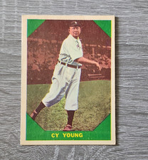 Fleer 1960 Baseball Greats Base Set #47 Cy Young Baseball Card picture
