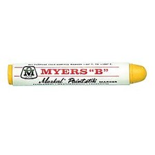 Myers B Paintstik Multi-Purpose Permanent Solid Paint Marker for Oily, Icy, W... picture
