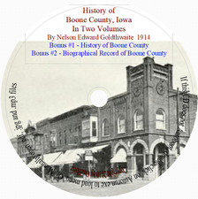 History of Boone County Iowa 2 Volumes + 2 Bonus Books picture