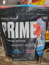 30 Pack Prime Hydration+ Electrolyte Drink Sticks Variety Pack 30X BACK IN STOCK picture