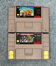 snes two games, authentic and work picture
