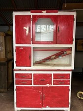 Antique Hoosier Cabinet.  PICKUP ONLY.  SHIPPING NOT AVAILABLE picture