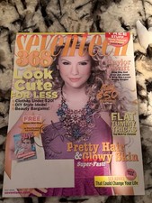 signed Taylor swift Seventeen magazine cover picture