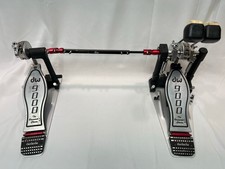 DW 9000 Drum Workshop Double Kick Drum Bass Chain Drive Pedal Twin Pedals picture