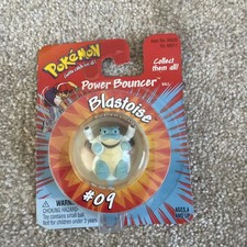 Pokémon Power Bouncer - Blastoise #09 - Hasbro Vintage (1999/2000) - New/Sealed picture