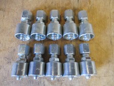 10 Pack Genuine Gates Hydraulic Hose Fittings 6G-6FJX Female JIC 37 Swivel picture