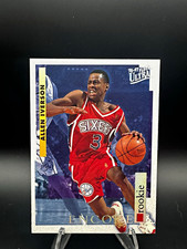 Fleer 1996-97 Fleer Ultra Encore Rookie Allen Iverson RC #270 76ers NBA picture