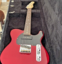 G&L USA ASAT Classic Bluesboy 90 2014-2015 Candy Apple Red Rosewood - CLF Serial picture