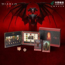 Blizzard Diablo 30th Anniversary Custom Stamp Card Badge Coin Box Set Collection picture