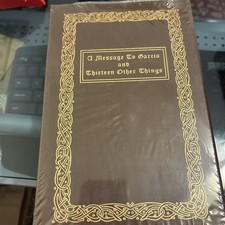 Easton Press A MESSAGE TO GARCIA AND THIRTEEN OTHER THINGS by Elbert Hubbard picture