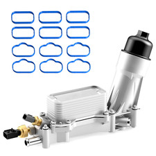 HEAVY DUTY OIL COOLER HOUSING FOR DODGE 3.6L UPGRADED ALUMINUM 926-876 926-959 picture