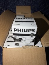 New Lot of (10) Philips MR16 LED 25 Degree Flood 7.3W Dimmable Lights picture