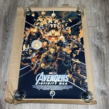 🌌 MONDO x AVENGERS Infinity War Screen Print Movie Poster MATT TAYLOR Marvel 🌌 picture