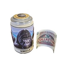 1995 Anheuser-Busch Budweiser Endangered Species Gorilla Beer Stein picture
