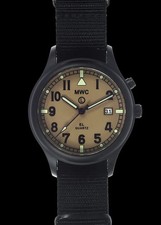 MWC G10EL Black PVD Steel General Service Watch Electroluminescent (EL) Backlit picture