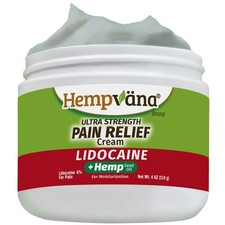 Hempvana Pain Cream Lidocaine, Ultra Strength, Pain Relief, AS-SEEN-ON-TV, picture