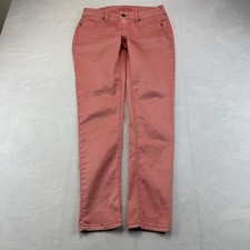Maurices Jeggings Skinny Jeans Super Stretch Coral Women’s Medium Regular picture