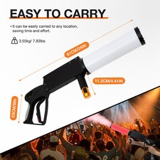 LED CO2 Gun LED Confetti Cannon Machine CO2 Jet Stage Event For Party DJ Club US picture