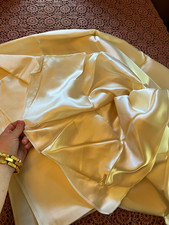 5 Yards of Vintage Deadstock Cold Rayon Silk Fabric 28.5 inches wide picture