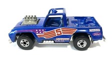 🚨🚨CUSTOM HOT WHEELS BAJA BRUISER, Blue WOW RALLY TRUCK SALE TODAY ONLY picture