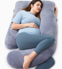 Momcozy Pregnancy Pillows for Sleeping, U Shaped 57 inch (Pack of 1), Grey picture
