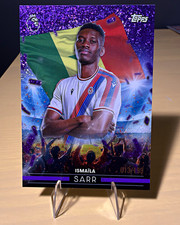 Topps EPL 2026/27 Ismaïla Sarr Flying the Flag #FF 11  Purple Sparkle Foil /199 picture