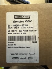 Hobart Gas Valve 01-1000v9-00188 NEW IN BOX FAST SHIPPING picture