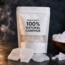 100% Pure Natural Camphor Crystal Bhimseni Kapoor | 1.8 oz, 3.5 oz, 8.8 oz picture
