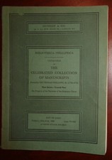 BIBLIOTHECA PHILLIPPICA ... MANUSCRIPTS, New Series, Fourth Part - Sotheby 1968 picture