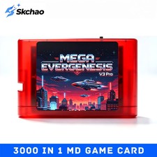 Mega EverDrive V3 Pro 3000 in 1 Flash Cartridge for Sega Genesis / Mega Drive, R picture