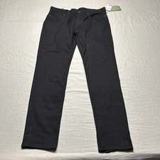 H&M Black Slim Fit Jeans Men's Size 34x32 New With Tags picture