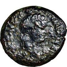 VERY RARE Egypt. Alexandria. Domitian AD 81-96. Diobol. Eagle w/COA picture