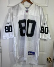 Oakland Raiders Vintage Jerry Rice #80 White Jersey from Reebok NHL NWOT - Large picture