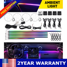 22 in1 Car Ambient Light 256 Color Symphony RGB Acrylic Guide Atmosphere Lights picture