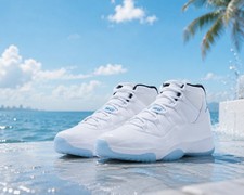 Men's All Size US Jordan 11 Retro Legend Blue CT8012-104 Men's Size US 7-12 picture
