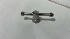 Wilton Style Bench Vise Lock Down Handle Nut Swivel Handle  1/2-13 Stainless picture
