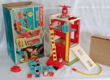 Playskool Vintage Rescue Center with Box COMPLETE  -  FPB027 picture