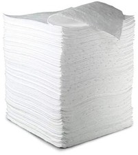 3M Petroleum Sorbent Pad HP-156, High Capacity,White picture