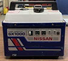 Nissan Generator GX-1000 4-Stroke Kawasaki Engine Made In Japan AS IS FOR PARTS picture