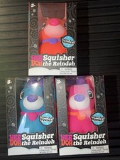 1xNeeDoh The Reindoh Squisher ORANGE Schylling Reindeer Sensory Toy Official picture