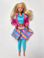 Vintage 1989 Western Fun Barbie #9932 Mattel Doll Original Outfit 80s picture
