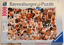 Ravensburger 1000 pieces       Find Your Dog in this Puzzle picture