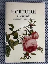 Literary Journal ~ Hortulus Aliquando No. 1 Winter 1975-76 Botanical Poetry picture