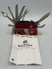VINTAGE WENGER MASTER SWISS ARMY KNIFE 16404 W/ORIGINAL BOX  (CP2023937) picture