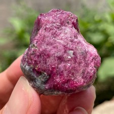 65g Natural Ruby Zoisite Quartz Crystal Rough Mineral Specimen Healing picture