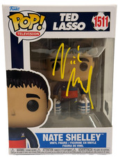 Nick Mohammed Signed Nate Shelley Funko Ted Lasso Authentic Autograph Beckett picture