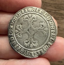 DUCHY OF BURGUNDY. CHARLES THE BOLD (1467-1477). SILVER DOUBLE PATARD. picture
