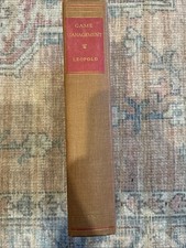 Vintage 1948 Game Management Aldo Leopold Illustrated Nature HC DJ Scribner picture